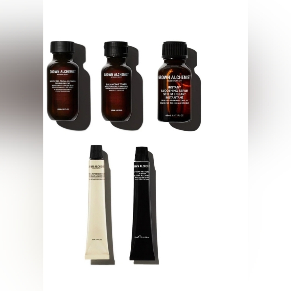 Grown Alchemist Skincare Set - Black and Cream